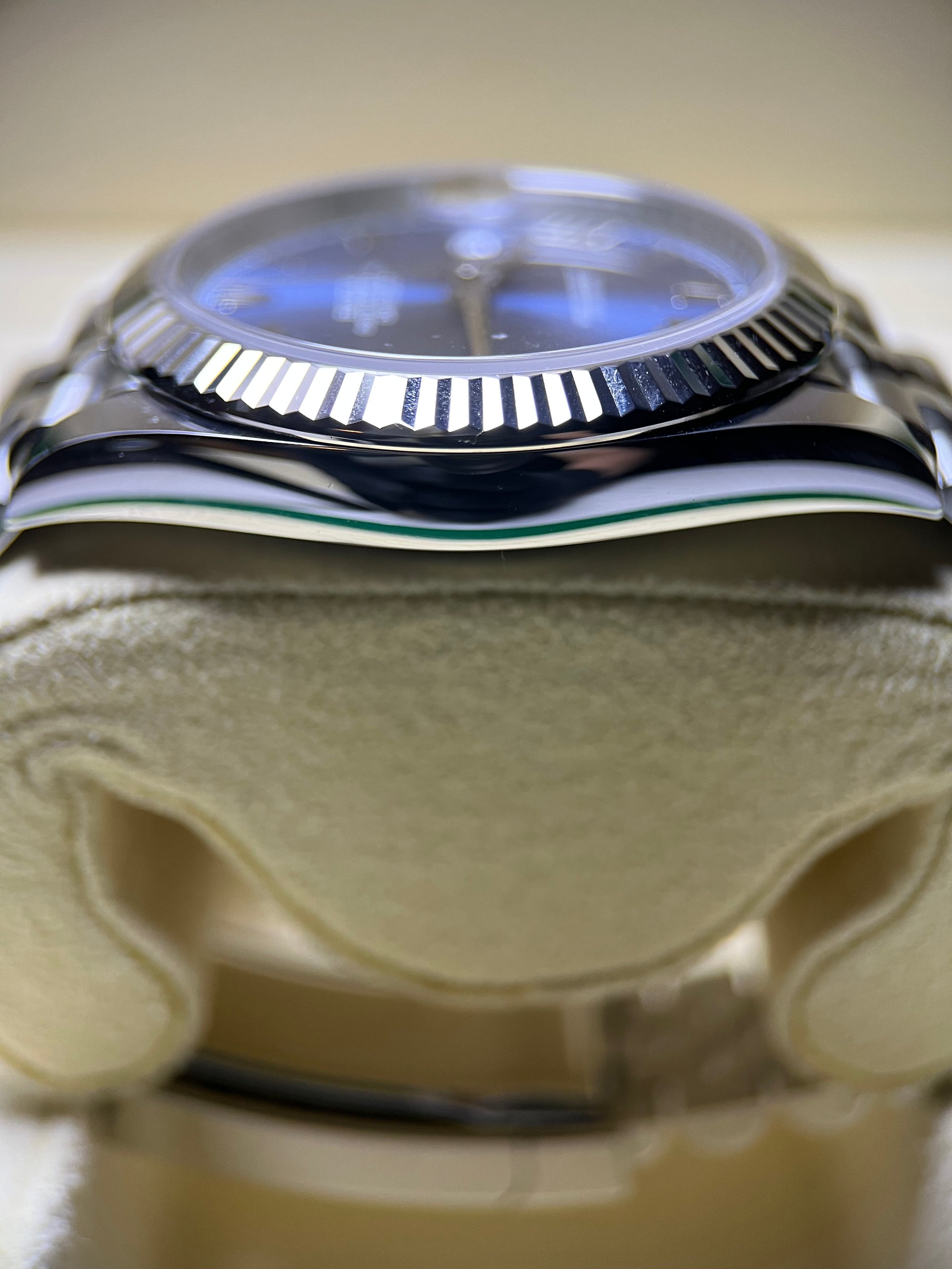 Rolex Datejust 41 Fluted Jubilee Azzuro Blue Dial (2021)