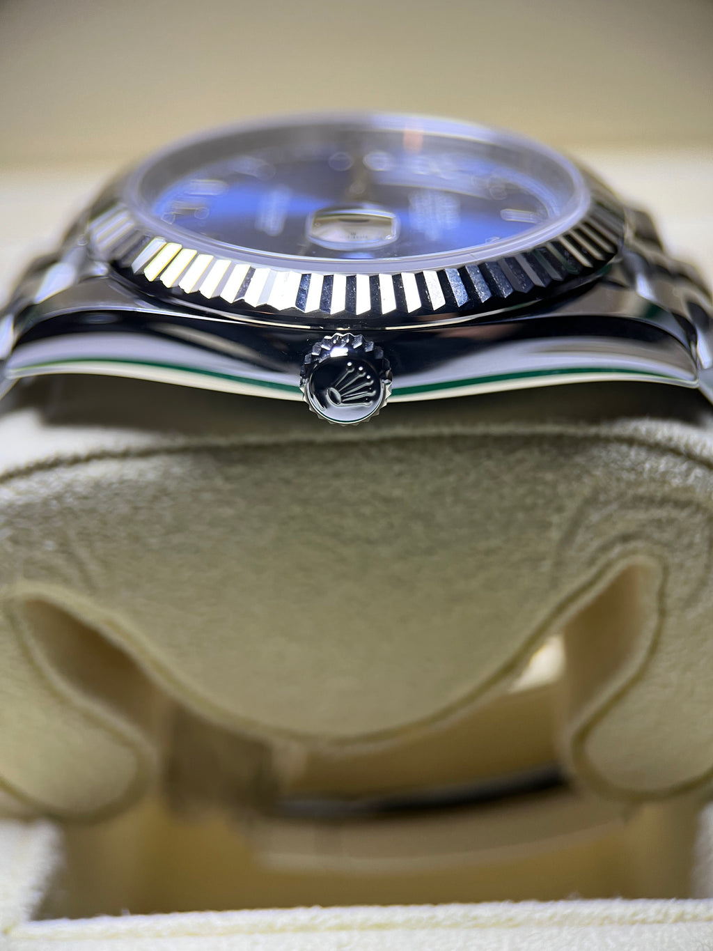 Rolex Datejust 41 Fluted Jubilee Azzuro Blue Dial (2021)