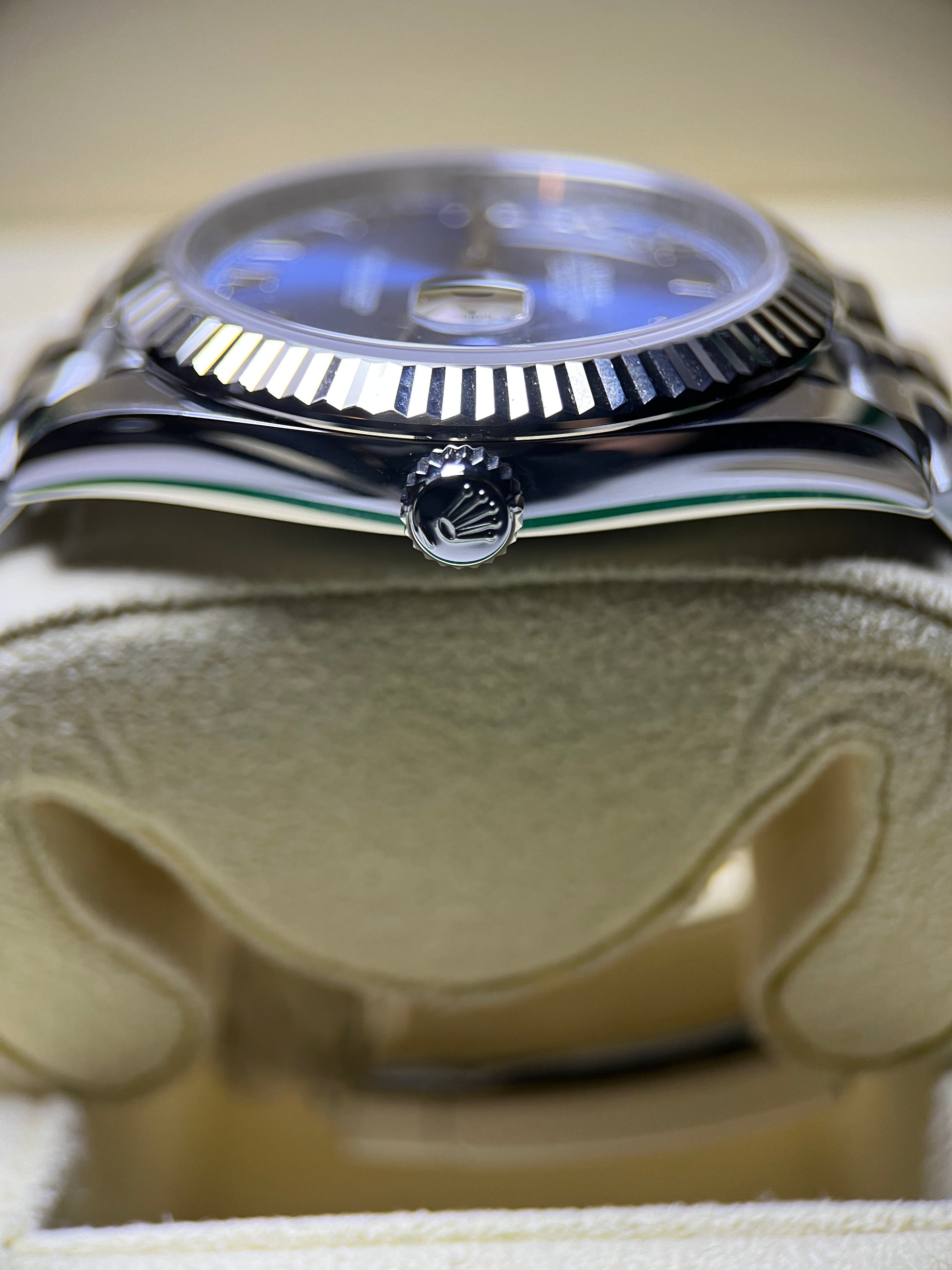 Rolex Datejust 41 Fluted Jubilee Azzuro Blue Dial (2021)