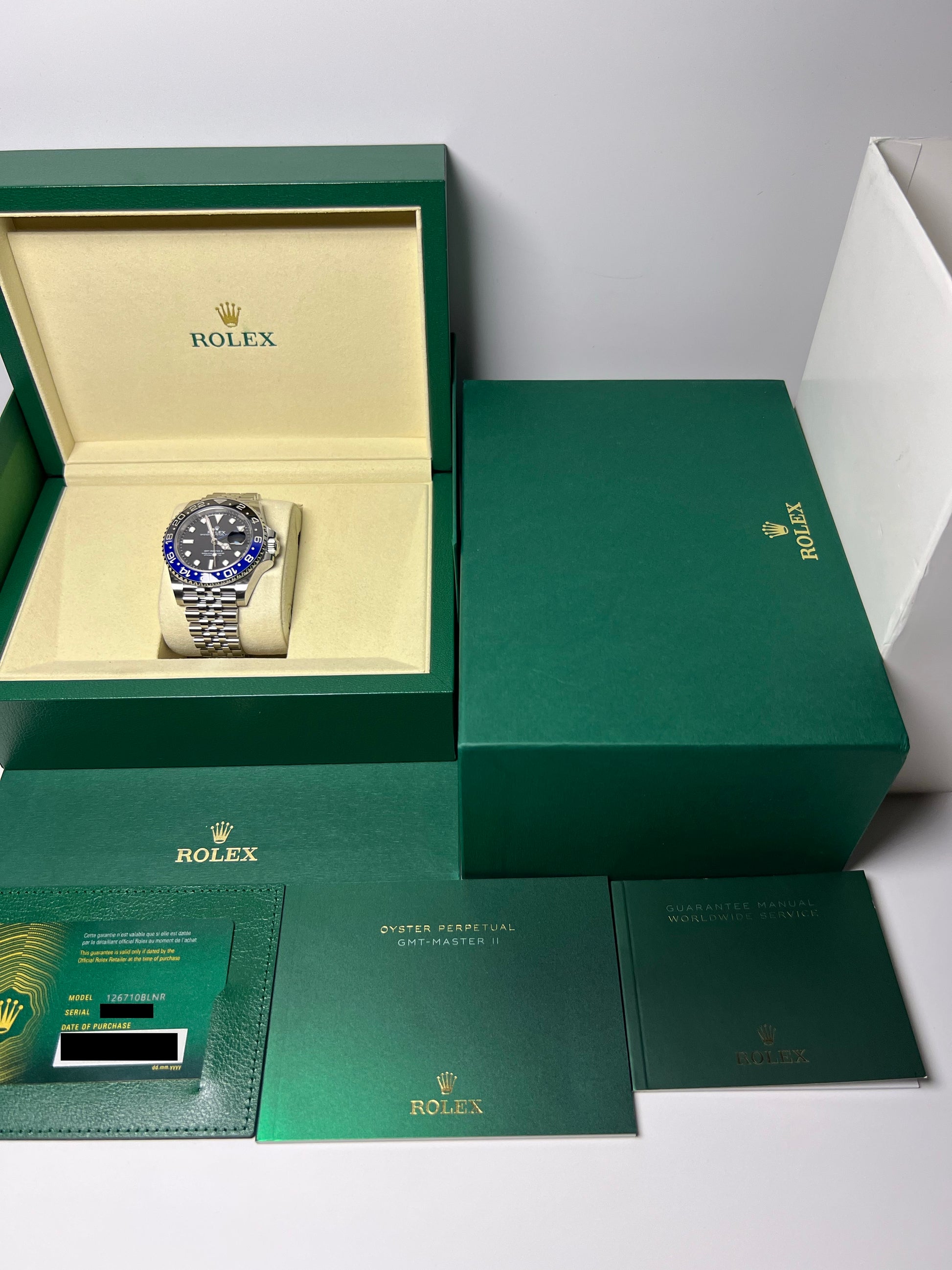 Rolex 'Batgirl' GMT-Master II Jubilee 126710BLNR (2025)