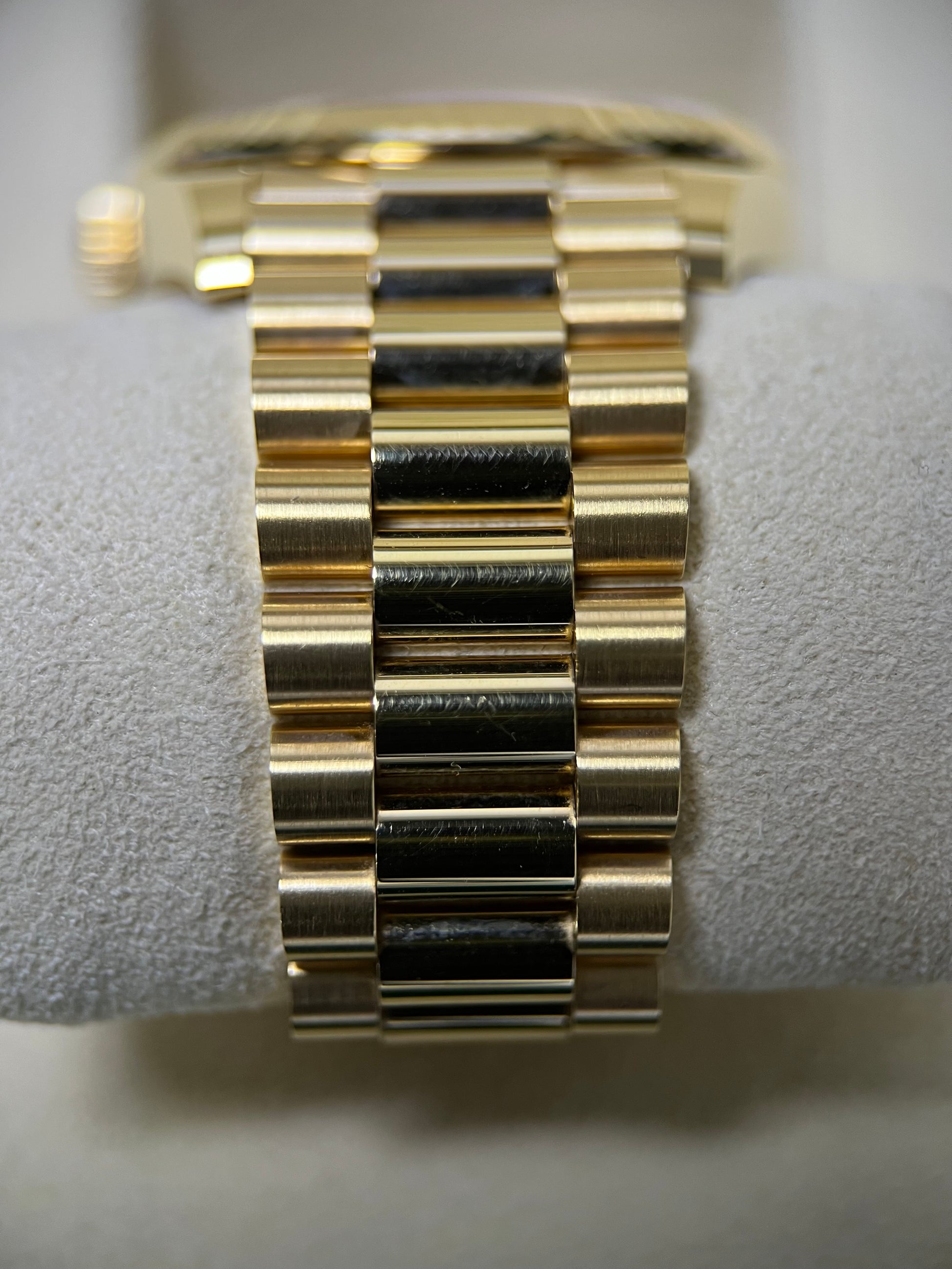 Rolex Day-Date 40 Onyx Diamond Baguette Dial 228238 (2023)