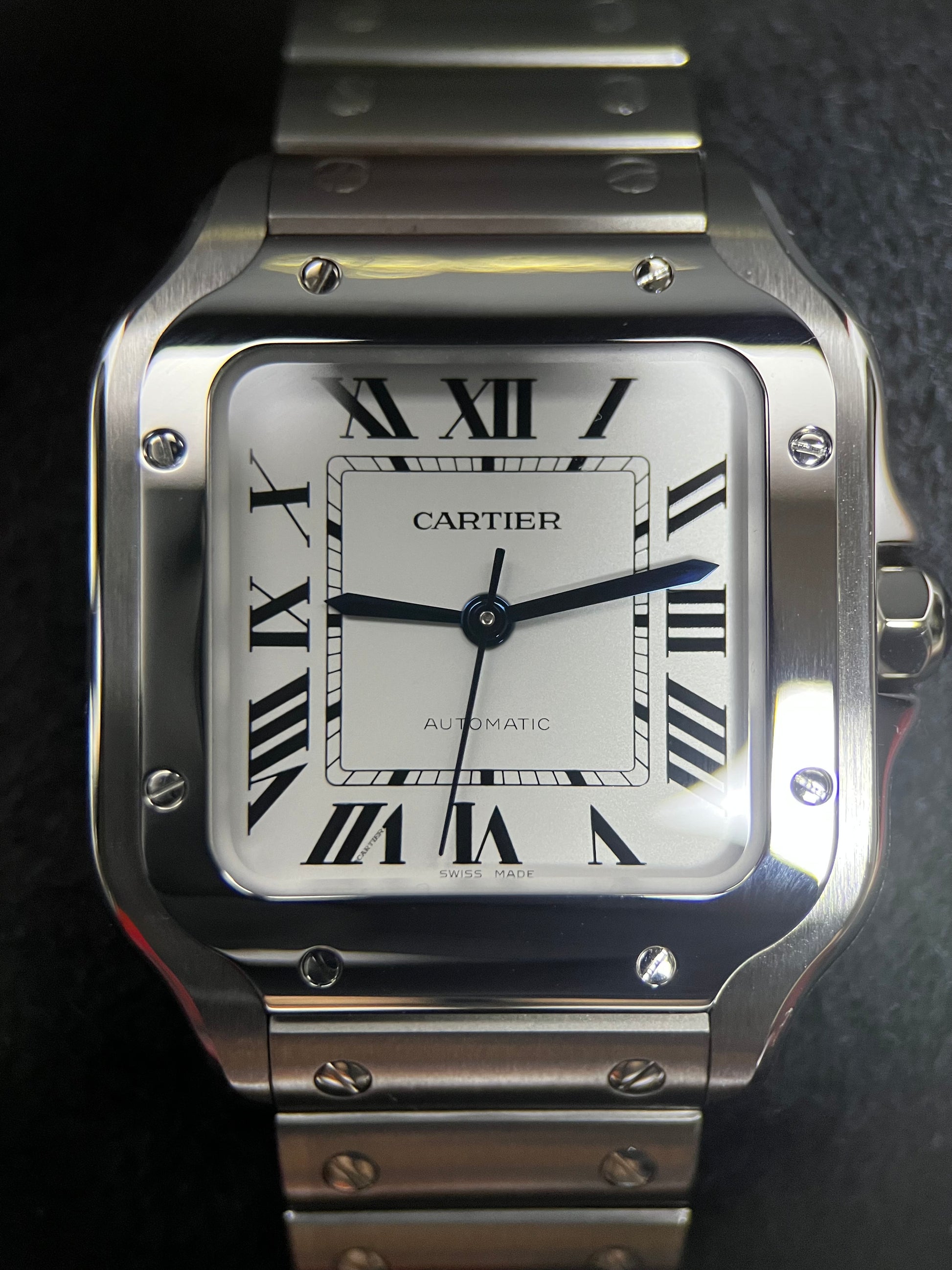 Cartier Santos Medium White Dial WSSA0029 (2026)
